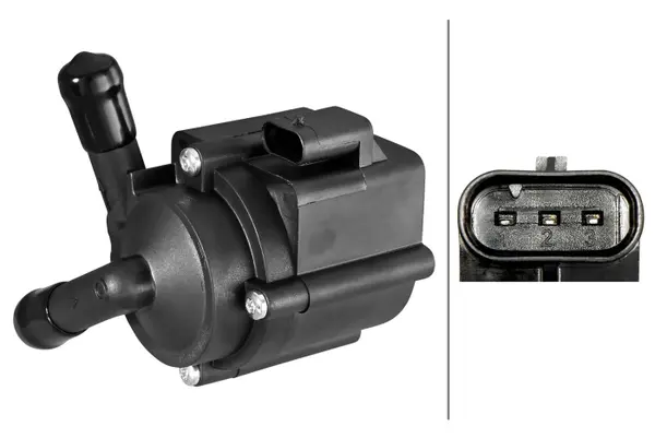 Pompa apa suplimentara electrica potrivit DS DS 3, DS 4, DS 5, DS 7; CITROEN C4 GRAND PICASSO I, C4 GRAND PICASSO II, C4 II, C4 PICASSO I, C4 PICASSO II 1.6 1.6H 02.06-