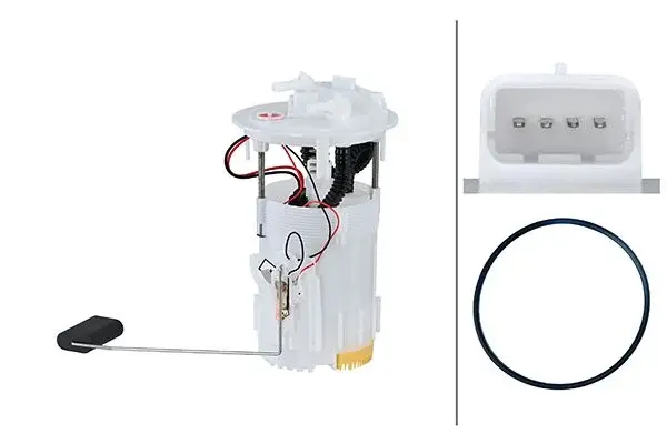 Pompa combustibil (modul) potrivit MERCEDES CITAN (MPV), CITAN MIXTO (DOUBLE CABIN), CITAN MINIVAN (W415); RENAULT CLIO III, KANGOO BE BOP, KANGOO EXPRESS, KANGOO II, MEGANE III 1.5D 06.05-