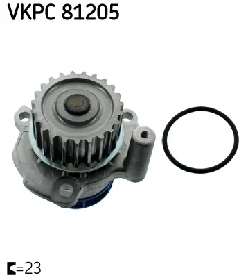 Pompă de apă, răcire motor SKF VKPC 81205