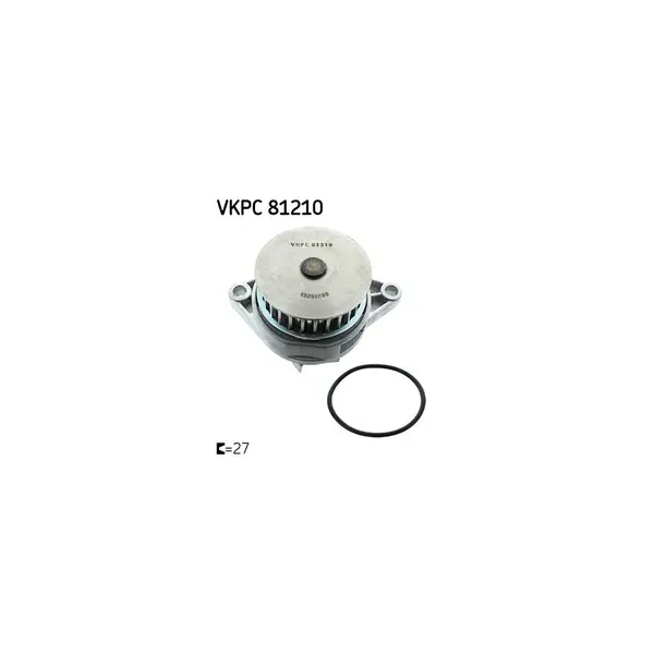 Pompă de apă, răcire motor SKF VKPC 81210