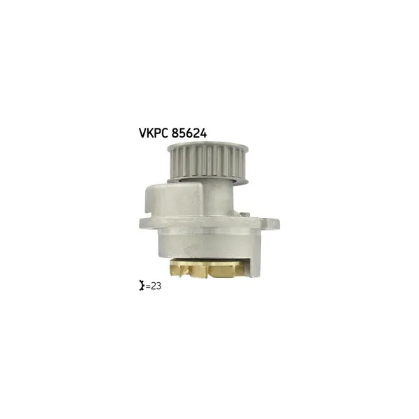 Pompă de apă, răcire motor SKF VKPC 85624