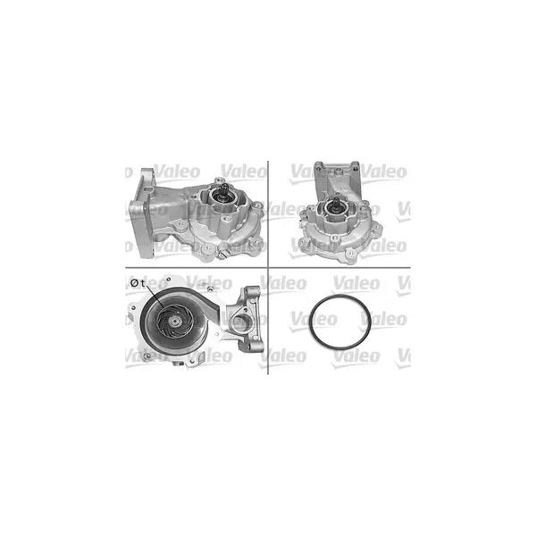 Pompă de apă, răcire motor VALEO 506693