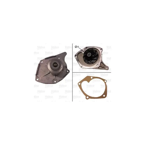 Pompă de apă, răcire motor VALEO 506863