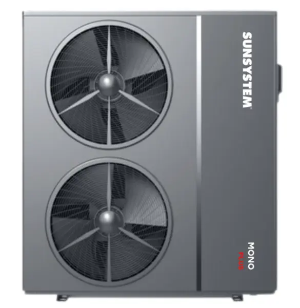Pompa de caldura Aer-Apa pentru incalzire si racire, Sunsystem Mono Plus 185-3PH, Monobloc 18.5 kW, Inverter R32 ERP A+++, compresor Mitsubishi, Trifazata, Control Wi-Fi