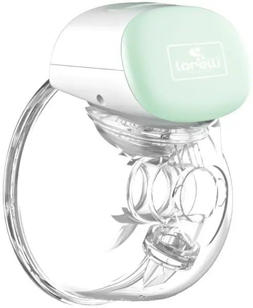 Pompă de sân electrică Lorelli - Hands Free, Green