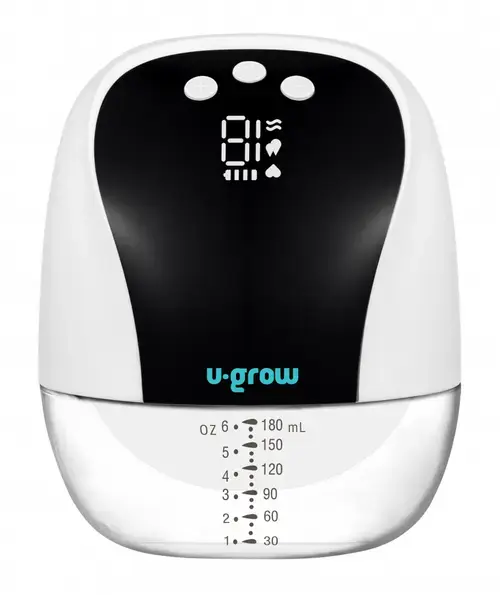 Pompa de san electrica si portabila U-Grow UGXN-D268, 10 niveluri de extragere, 5 niveluri de masaj, display LED, functie de memorie, 180ml