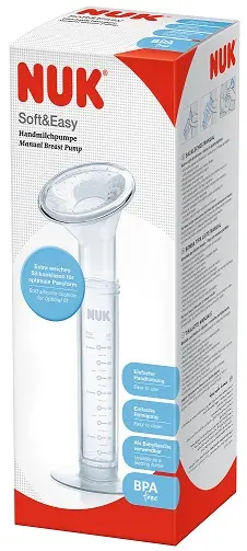 Pompa de san manuala Nuk - Soft & Easy