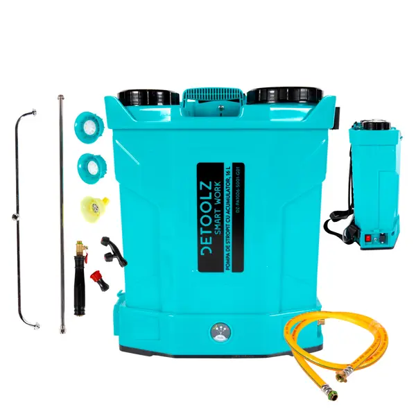 Pompa de Stropit cu Acumulator 16L, Detoolz 16L, DZ-PA1006