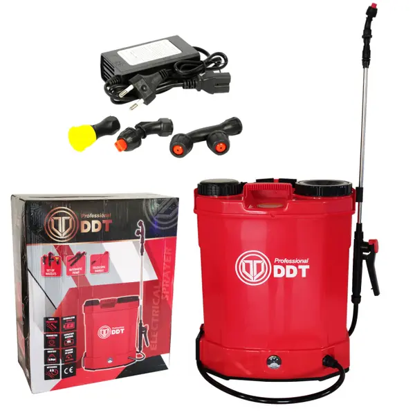 Pompa de stropit cu acumulator , rezervor 16 Litri , 12 V , 8 Ah