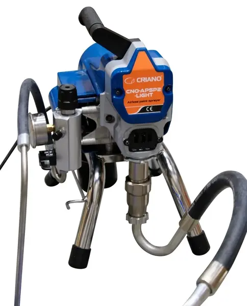 Pompa de vopsit si zugravit AIRLESS Piston Profesională - Complet Echipata - 1/4", 1.1kW, 2L/min - CNO-APSP2-LIGHT