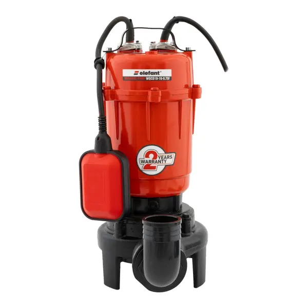 Pompa Drenaj Elefant WQCD10-10-0.75F, 1 CP, 200 L/min, 10 metri Tocator
