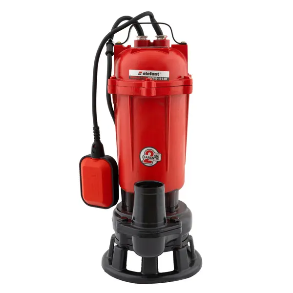 Pompa Drenaj Submersibila monoetajata Elefant WQCD10-10-0.95F, 750 W, 2850 rot / min, cu tocator
