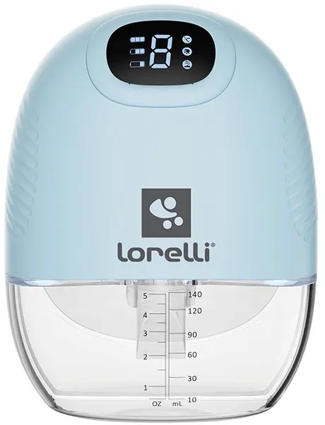 Pompă electrică de sân Lorelli - Hands Free, Alice, albastru