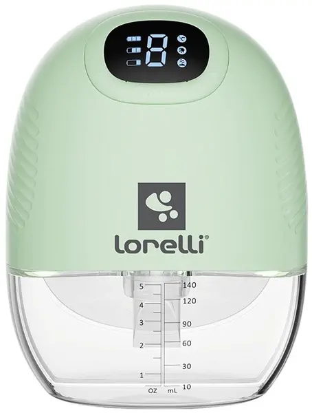 Pompă electrică de sân Lorelli - Hands Free, Alice, verde