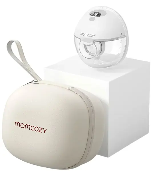 Pompă electrică de sân Momcozy - M5, Hands-free, Grey