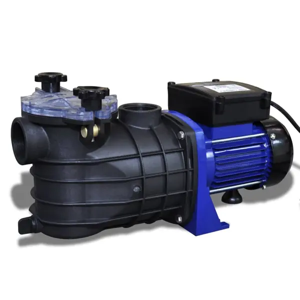 Pompa electrica pentru piscina 500 w, albastra