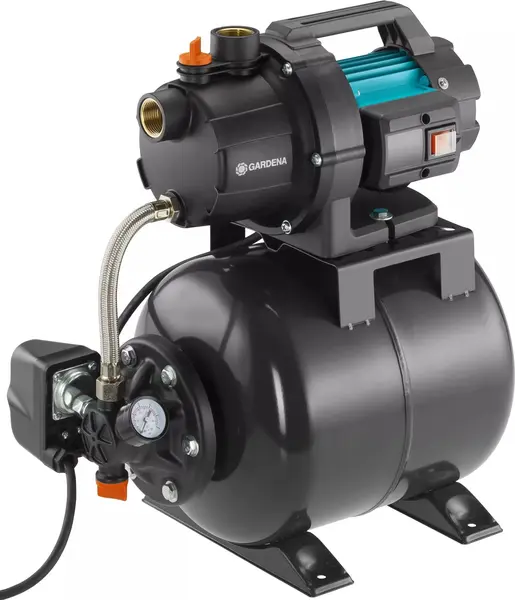 Pompă hidroforică Gardena - 3000/4, 600W, 35 m, 3000 l/h, 19 l