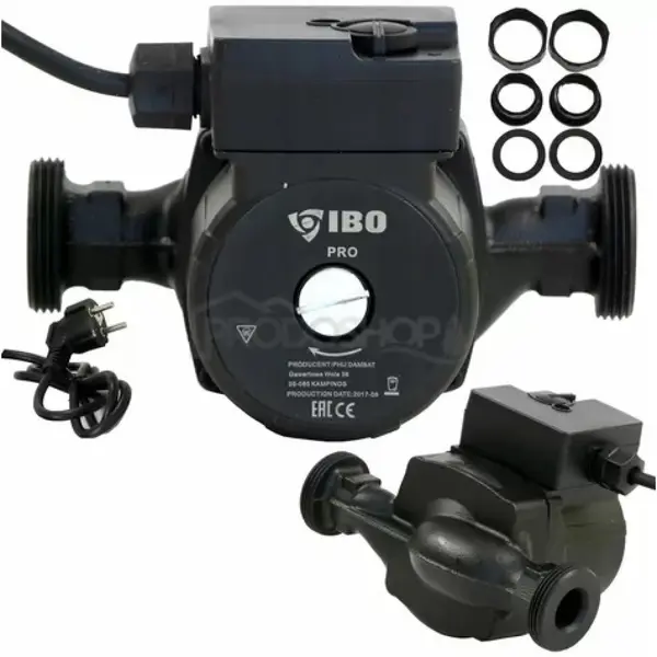 Pompa recirculare apa calda, IBO OHI PRO 32-60/180, 93 W, 55 l/min, H Refulare 6 m