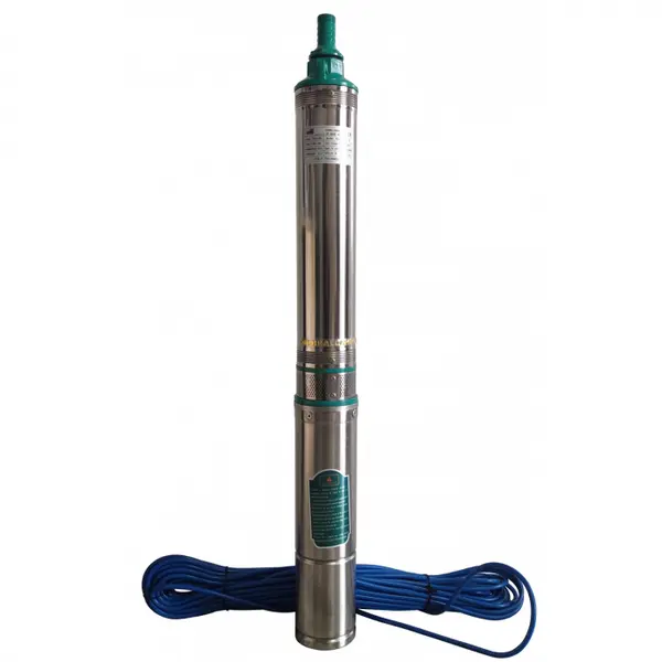 Pompa submersibila de mare adancime ALFA, 16 turbine, Debit 10 m ³ h , Inaltime refulare 160m, 30m cablu, CMP1560 CMP1207