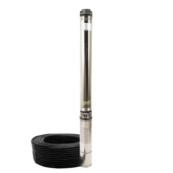 Pompa submersibila de mare adancime DDT 4SDM-20, Inox, 2200W, 10 m ³ h, 20 turbine, 160m, 15m cablu