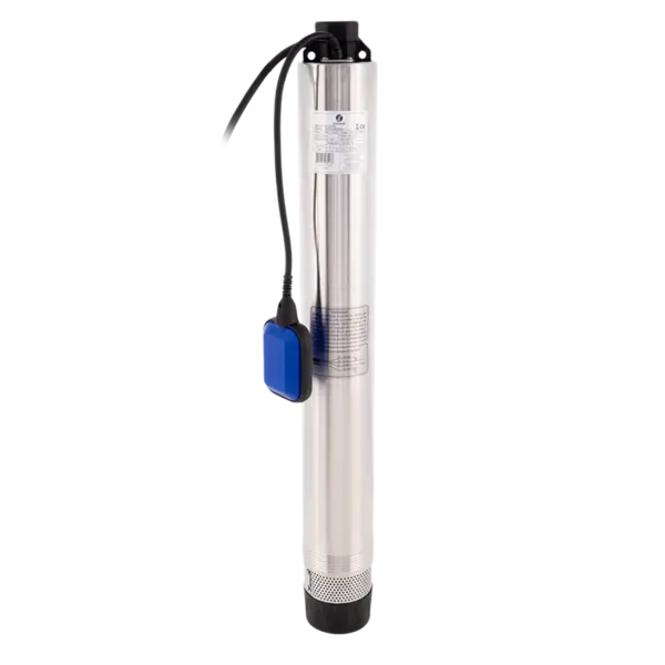 Pompa submersibila din inox, cu plutitor, 100PCM Gmax, 1100W, 100 l/min, H ref. 75m