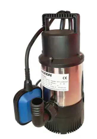 Pompa submersibila Hyundai HY-EPHP800, t6000 l/h, 800 W (Negru/Argintiu)