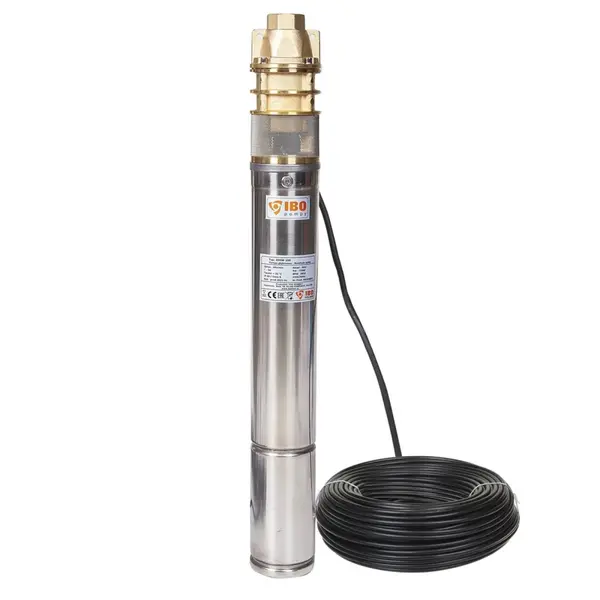 Pompa submersibila IBO Polonia, 3SKM100, 750W, 45 l/min, H refulare 60m, 20m cablu