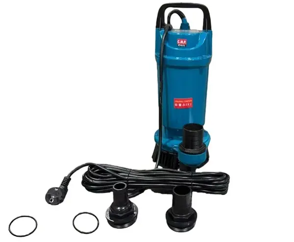 Pompa submersibila pt. apa murdara Aqua Tech Premium QDX30-45-1.5, 1.5kW, H45m, 30m ³ h, 2860RPM, Racord 2 , Reductii 1 si 1.5 incluse, 7.5m cablu