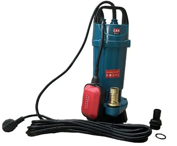 Pompa submersibila pt. apa murdara cu plutitor Aqua Tech Premium QDX3-25-0.75F, 0.75kW, H25m, 3 m ³ h, 2860RPM, Racord 1 , Reductie 3 4 inclusa, 7.5m cablu
