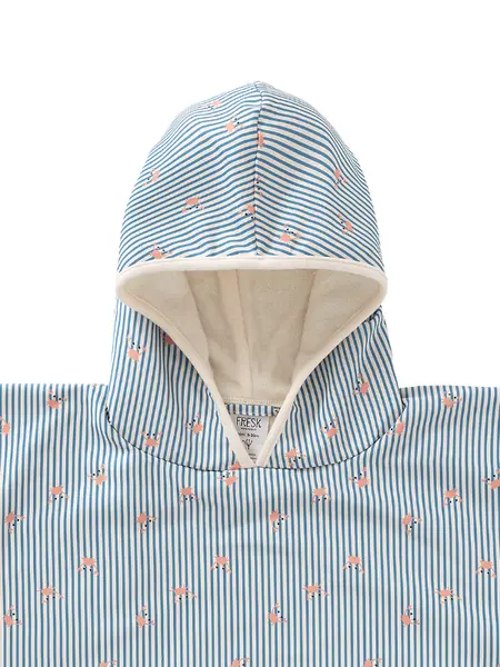Poncho pentru copii Fresk cu protectie solara, model Crabi