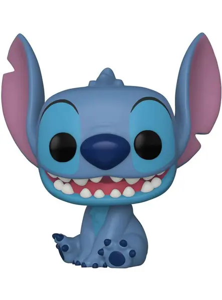 Pop! Lilo Stitch Stitch Smiling Seated 9 cm