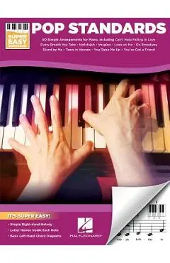 Pop Standards - Super Easy Songbook - Hal Leonard Corp