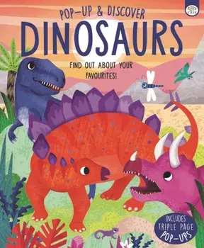 Pop Up and Discover Dinosaurs, Hardback/Anton Poitier