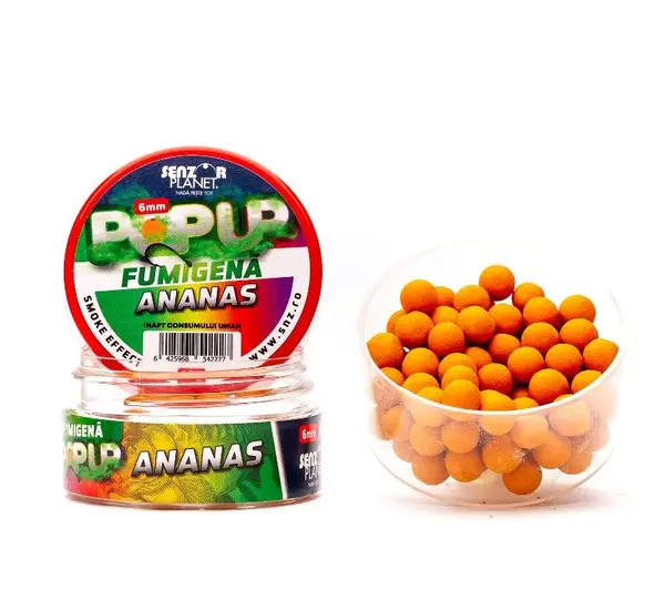 POP-UP FUMIGENA METHOD Accesorii pescuit > Nada si momeli ANANAS 6mm 15g