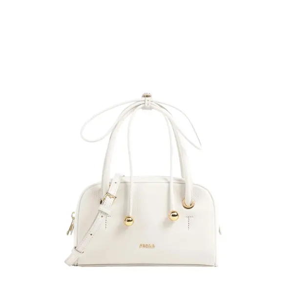 Poppy dome mini bag panna