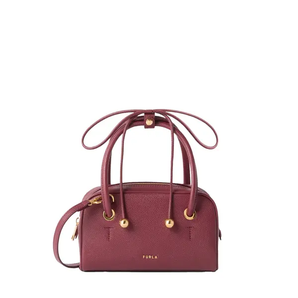 Poppy dome mini bag red apple