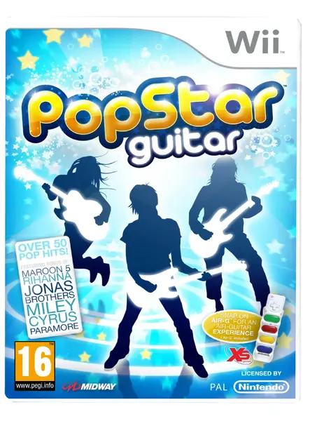 Popstar Guitar PlayStation 2|Wii