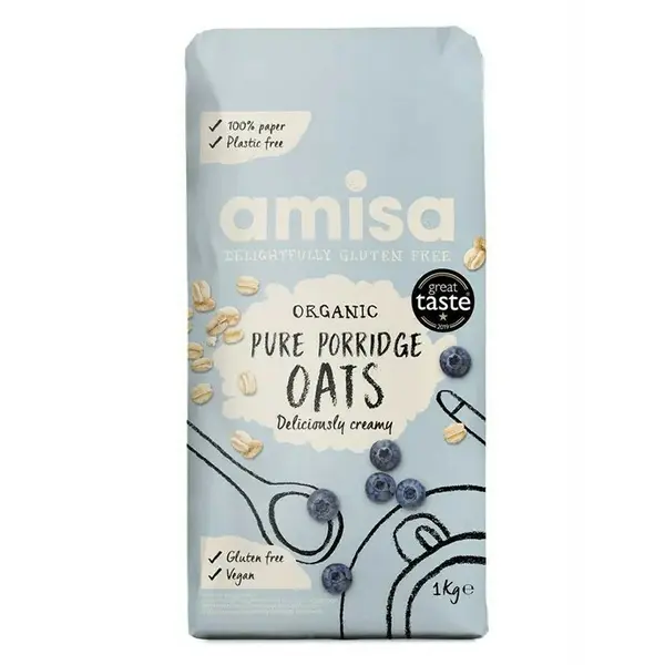 Porridge din ovaz bio 1kg Amisa