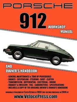 Porsche 912 Workshop Manual 1965-1968, Paperback/Floyd Clymer