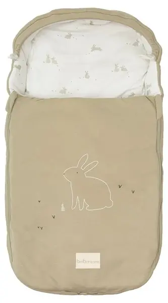 Port-bebe Bimbidreams - Bunny, 35 x 72 cm, Green Moss