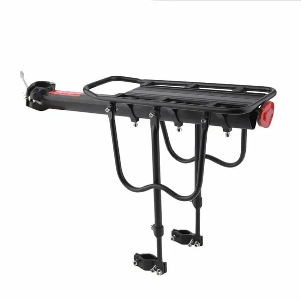 Portbagaj bicicleta, universal, sustinere triunghiulara, margini protectie