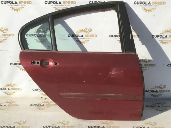 Portiera usa dreapta spate culoare rosie Renault Laguna 3 (2007-2010)