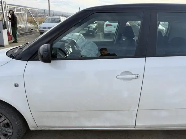Portiera usa fata stanga culoare alb - lf9e Skoda Fabia 2 (2006-2010)