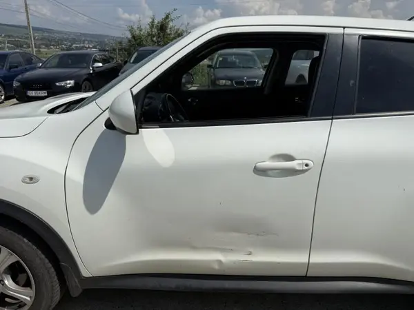 Portiera usa fata stanga culoare alba - 326 Nissan Juke facelift (2013-2019)