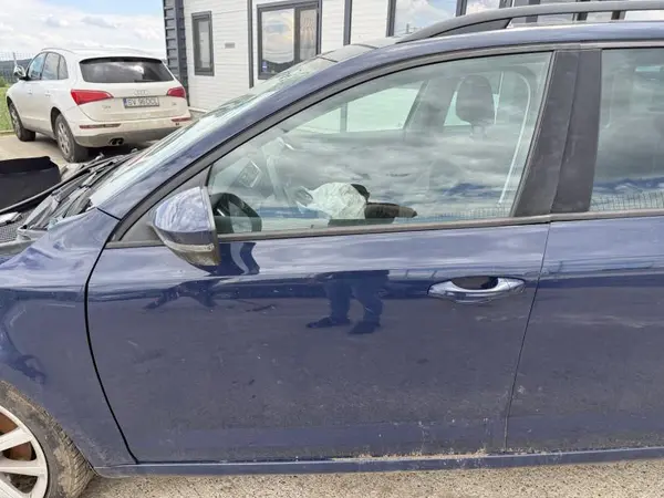 Portiera usa fata stanga culoare albastru - lf5a Skoda Octavia 3 (2013-2017 )