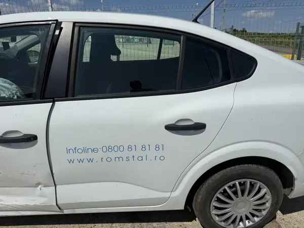 Portiera usa spate stanga culoare alba Dacia Logan 3 (2020->)