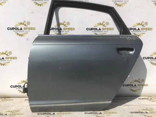 Portiera usa stanga spate culoare gri metalic - ly7e Audi A6 facelift (2008-2011) [4f, C6]