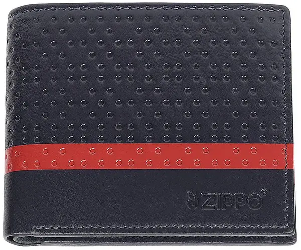 Portofel bărbătesc Zippo Navy Blue - Cu suport pentru monede