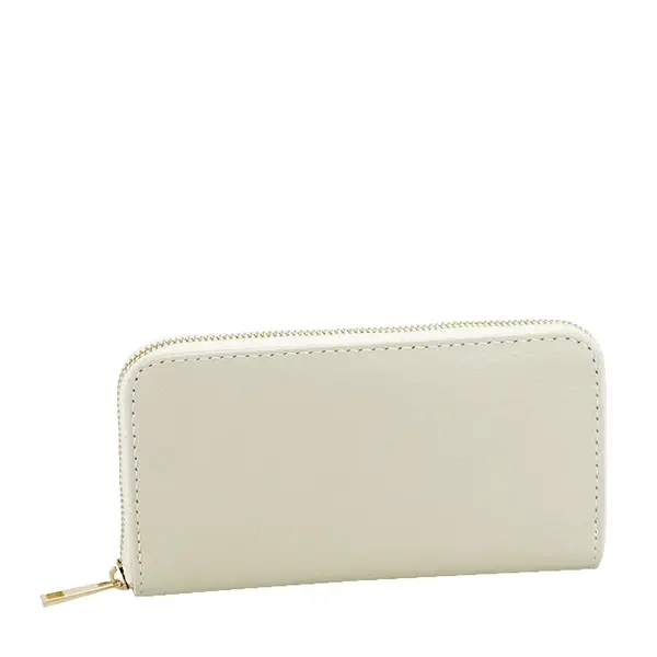 Portofel din piele naturala 8954 07 Crem