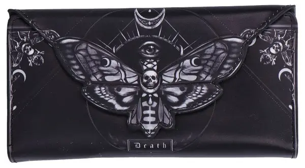 Portofel Nemesis Now Adult: Gothic - Death’s Head Moth